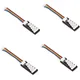 4 Pcs RC Product JST-XH-2-6S Lipo Battery Charge Board Balance Expansion Charger Adapter Battery