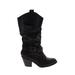 Faded Glory Boots: Black Shoes - Women's Size 7 1/2