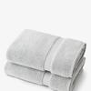 Laguna Beach Textile Company Supima Cotton Bath Towels Pair - Cloud Gray - Grey