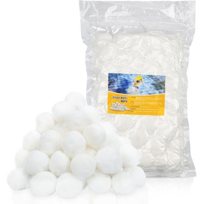 Filter Balls 1400g Filterbälle Filtermaterial ersetzen 25 kg Filtersand für Pool für Sandfilter Image