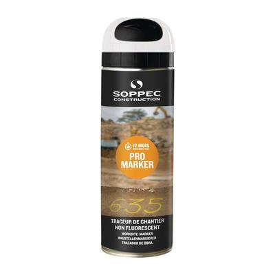 141500E Baustellenmarkierspray Pro Marker weiß 500 ml - Soppec