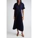 A. L.c. Liam Short Sleeve Midi Shirtdress