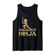Goldener Ninja Ninja go golden Ninja T-Shirt Jungs Tank Top