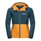 Jack Wolfskin Jungen Turbulence B Softshelljacke, orange pop, 140