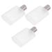 3 Pcs Perfume Bottle Glass Containers for Liquids Spray Bottles Refillable Frosted Storage Travel Accessories