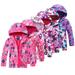 KYAIGUO Kids Girls Waterproof Rain Jackets Coats Baby Hoodie Lightweight Raincoats Lightweight Windbreakers Windbreaker Toddler Girl s Jacket Waterproof Rainproof Warm Jackets for 3-12Y