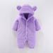 uublik Newborn Furry Onesie Baby Fuzzy Suit Costume Outfits Adorable Cartoon Hoodies Boys Girls