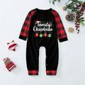 Baqcunre Christmas Pjs Deer Plaid Print Long Sleeve T Shirt Top And Pants Xmas Sleepwear Pajamas Outfit Baby Pajamas Family Christmas Pajamas Matching Sets Lounge Set Pajama Set Multi-color 3M