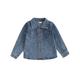 Sunisery Little Girl Denim Jacket Long Sleeve Lapel Button Down Jeans Coat Outerwear