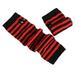 Herrnalise Christmas Gifts Women s Long Gloves Knitted Fake Sleeves Exposed Fingers Warm Arm Gloves Clearance Sales Today Deals Prime