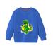 Ydojg Winter Baby Toddler Tops Clothes Boys And Girls Hoodie Spring And Autumn Multi Color Sequins Big Children Long Sleeves Leisure Children Cartoon Dinosaur Pattern For 4-5 Years