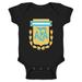Argentina Futbol Soccer National Team Crest Baby Bodysuit