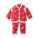 BOLUOYI Gifts for Teen Girls Toddler Kids Girls Boys Winter Chinese Thickened New Year s Top Pants Clothing Outfit