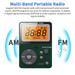 GÂ·PEH Portable Pocket FM Digital AM/FM Radio With Headphones LCD Screen Rechargeable