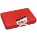 Avery Carter s Felt Red Stamp Pad 2.75 x 4.25 Inch Ink Pad (21071)