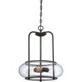 Lampe suspendue Trilogie 3XE27 H: 50.8 Ø: 40.6