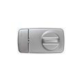 Abus - Verrou de porte avec bouton tournant Argent 532696 7010 s