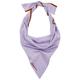 Jacquemus Le Foulard Brilho Metallic-knit Scarf, Scarf, Purple, Knit