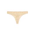 Hanro Moments Sand Lace Thong - Beige - L