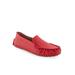 Women's Coby Flat Flat by Laredo in Red Leather (Size 8 M)