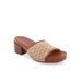Women's Clark Sandal Sandal by Laredo in Natural Raffia (Size 9 M)