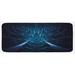 Blue 0.1" x 47" L X 19" W Kitchen Mat - East Urban Home Fractal Kitchen Mat 0.1 x 19.0 x 47.0 in black/indigo, | 0.1" H X 47" L X 19" W | Wayfair