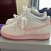 Nike Shoes | Big Kids Air Force 1 | Color: Pink/White | Size: 7bb