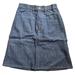 Levi's Skirts | Levi's Vintage Jean Skirt Orange Tab Denim Skirt | Color: Blue | Size: S