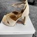 Jessica Simpson Shoes | Jessica Simpson Irbella Powder Beige Platform High Heel | Color: Cream/Tan | Size: 8