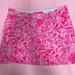 Lilly Pulitzer Shorts | Lilly Pulitzer Skort Stretch Knit Euc Size 4 | Color: Pink/White | Size: 4