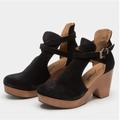 Free People Shoes | Free People Cedar Womens Black Clogs- 37.5/ 7.5 | Color: Black | Size: 6.5