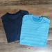 Lululemon Athletica Shirts | Lululemon Metal Vent Tech Bundle Of 2 T-Shirts Size Large In Light/Dark Blue | Color: Blue | Size: L