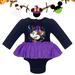 Disney One Pieces | Disney Baby Bodysuit My First Halloween | Color: Black/Purple | Size: 18-24mb