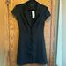 Urban Outfitters Dresses | Button Down Mini Black Satin Dress Uo Medium Nwt | Color: Black | Size: M