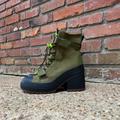 Converse Shoes | Converse Gr82 Combat Boots Olive Green And Black Size 10.5 | Color: Black/Green | Size: 10.5