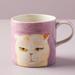 Anthropologie Dining | Anthropologie Carole Atkins Sugar Furry Friend Cat Mug | Color: Purple | Size: Os