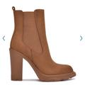 Nine West Shoes | - Womens Ream High Heel Chelsea Boots | Color: Brown | Size: 7.5