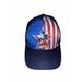 Disney Accessories | Disney Mickey Mouse Cap Usa Red White Blue Adult Hat Nwt Snapback Osfm | Color: Blue | Size: Os