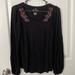 American Eagle Outfitters Tops | Ae Soft And Sexy Long Sleeve Tee | Color: Black | Size: S