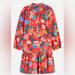 J. Crew Dresses | J.Crew Dress/Cover-Up (Sz. M) | Color: Blue/Red | Size: M