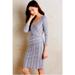 Anthropologie Dresses | Anthropologie Maeve Wrapped Stripe Column Dress Size Medium | Color: Blue/White | Size: M