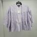Anthropologie Tops | Anthropologie In Our Nature Lavender Womens Kimono Blouse Top Shirt One Size | Color: Purple | Size: One Size