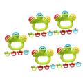 Abaodam 25 Pcs Bell Shaker Bell Soothing Teething Teething Sensory Learning Rattles Shaker Grasp