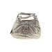 Coach Factory Shoulder Bag: Metallic Silver Solid Bags