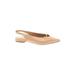 Express Flats: Tan Solid Shoes - Women's Size 7 - Pointed Toe
