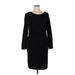 Jennifer Lopez Cocktail Dress - Sweater Dress: Black Stars Dresses - Women's Size X-Large