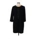 Ted Baker London Casual Dress - Shift Crew Neck 3/4 sleeves: Black Solid Dresses - Women's Size 12