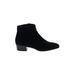 AQUATALIA Ankle Boots: Black Shoes - Women's Size 8 1/2