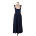 Wilfred Casual Dress - Midi: Blue Dresses - Women's Size Large