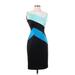 Calvin Klein Cocktail Dress: Teal Dresses - Women's Size 2
